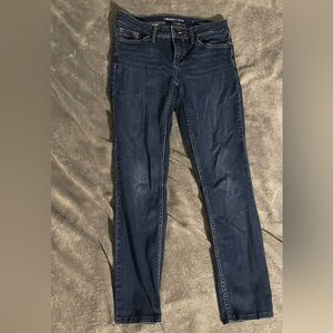 Calvin Klein Curvy Jeans in Deep Blue